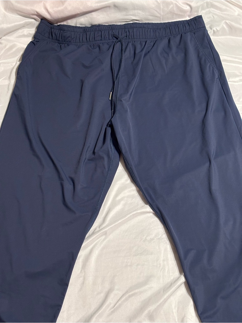 3X activewear pants Zyia navy blue pull on elastic waist athleisure